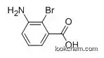 Molecular Structure of 168899-61-4 (3-AMINO-2-BROMO-BENZOIC ACID)